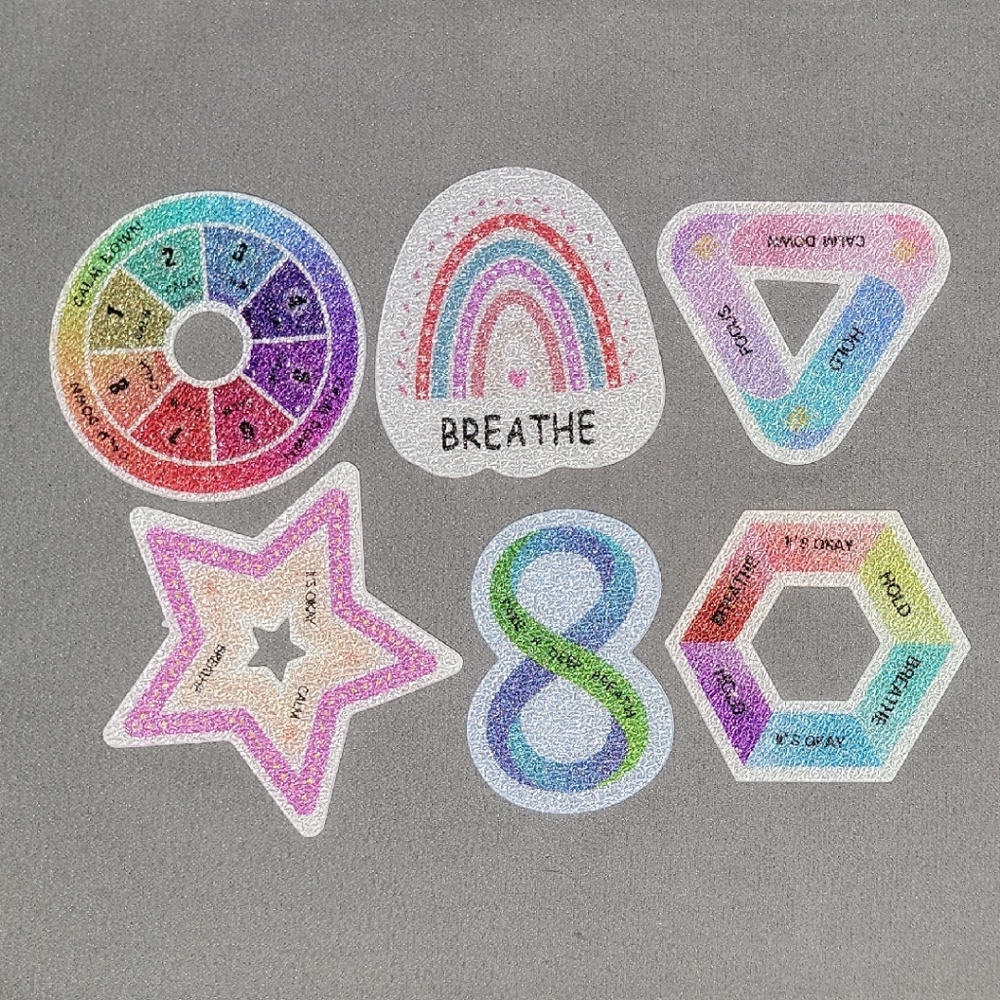 Sensory Inspirational Sticker Set Of 6